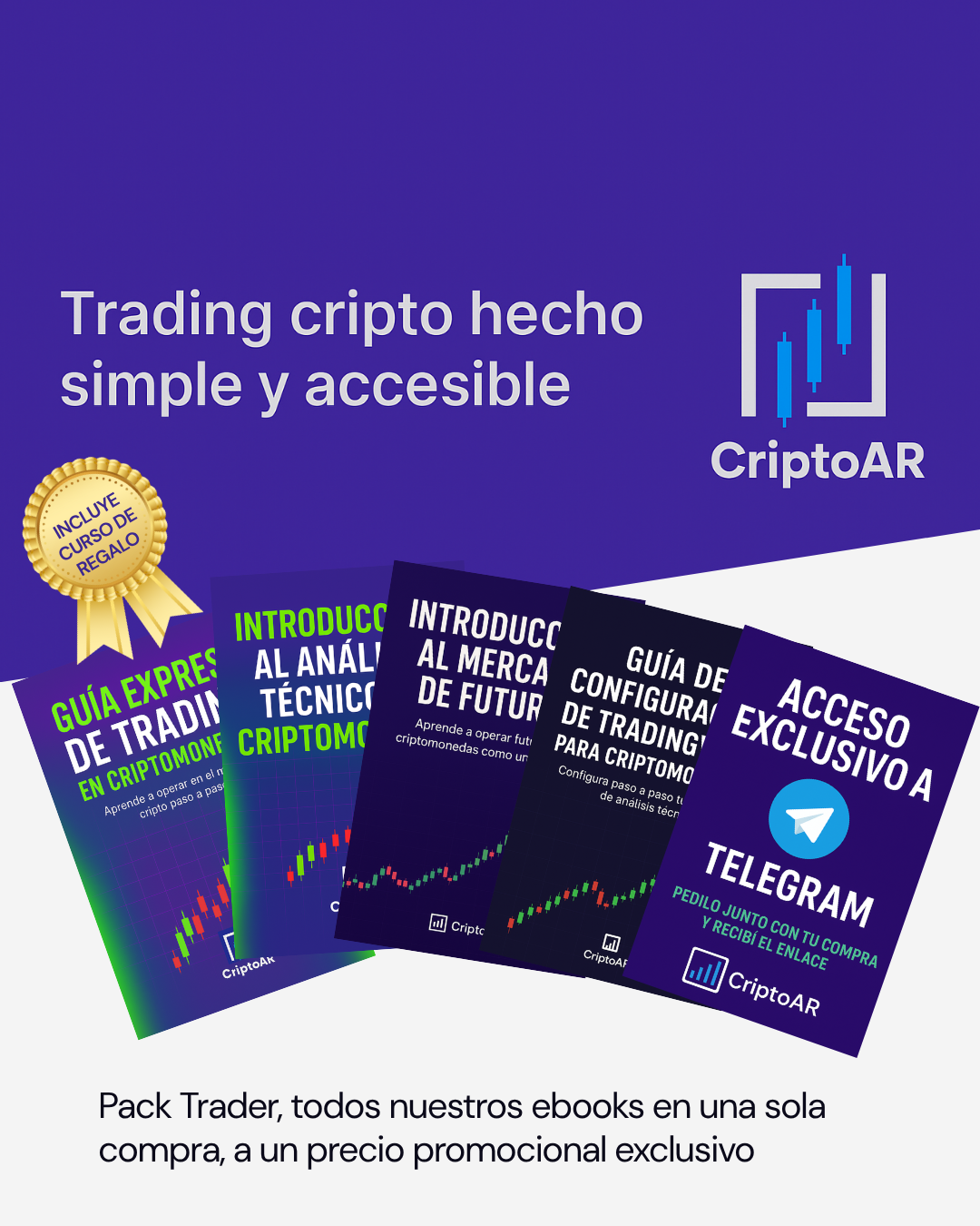 🚀 PACK TRADER – TODO EN UNO PARA TU FORMACIÓN CRIPTO